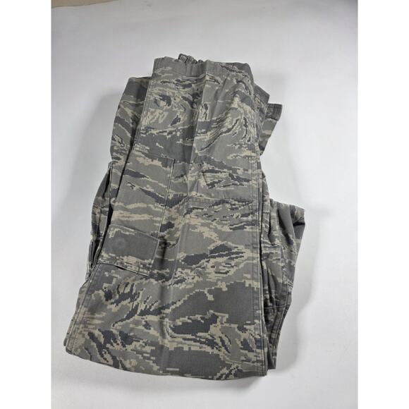 Military Pants Womens 10 Short 10S Trousers Utility Air Force Camouflage - Picture 2 of 6